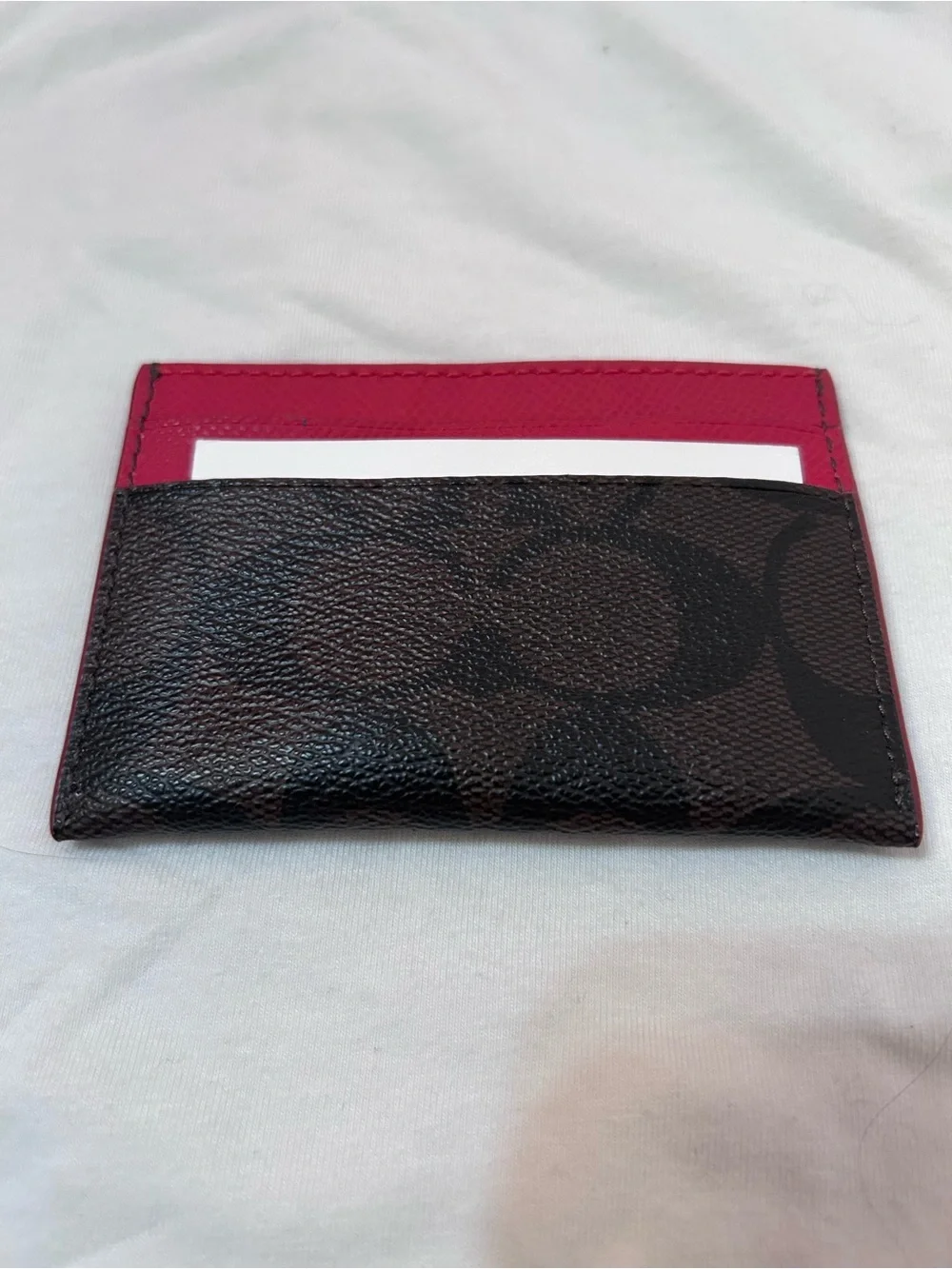 Coach slim card